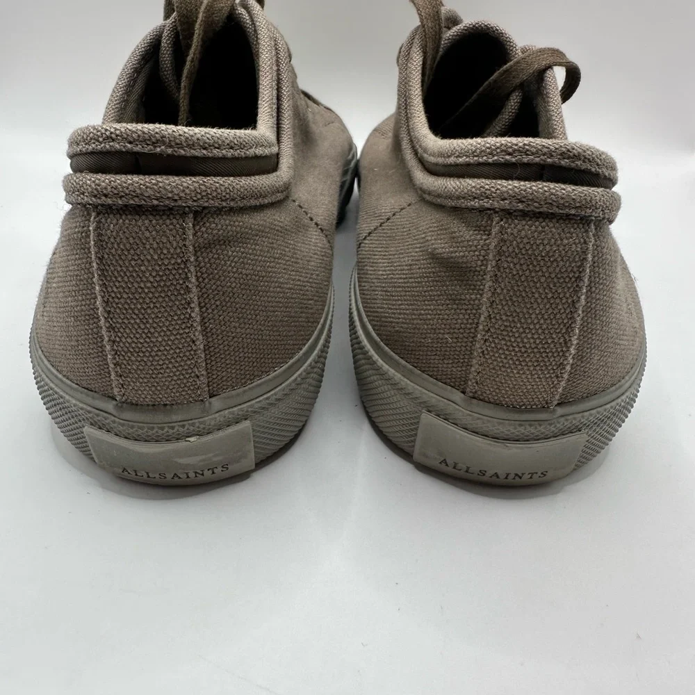 All Saints Men’s Size 12‎ / 45 Taupe RIGG HIGH Lowtop Sneakers